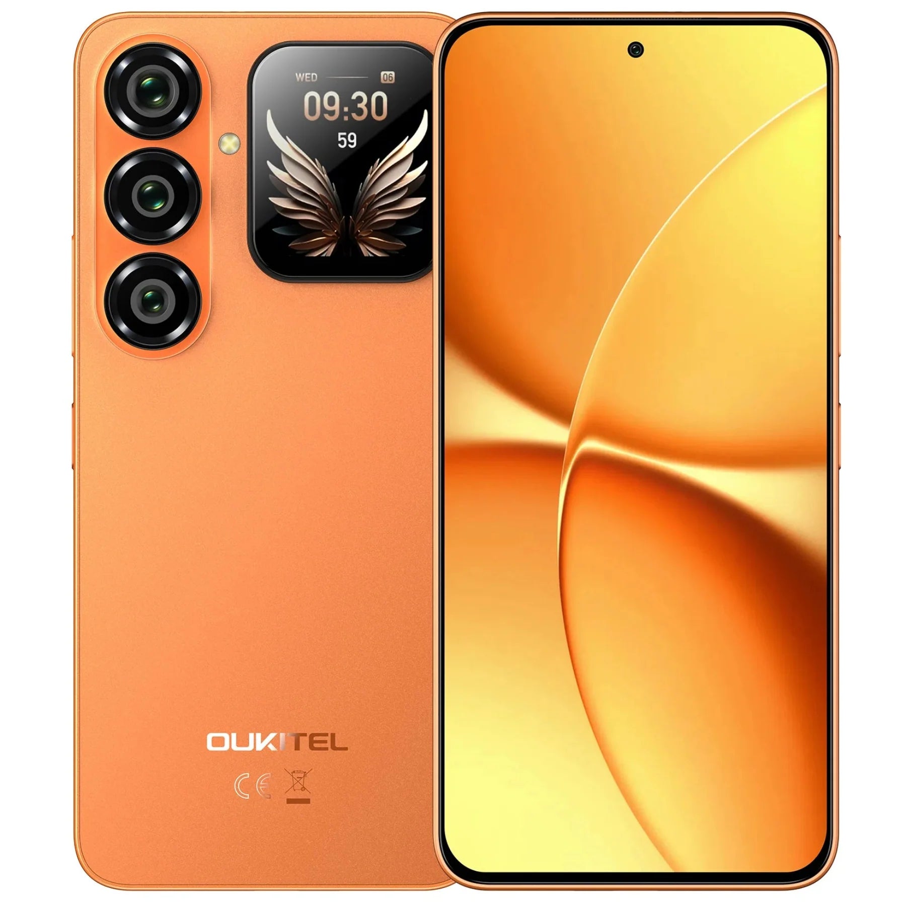 OUKITEL P2 Plus - smukły smartfon 7,7 mm, ekran 6,7" FHD, 12GB+256GB