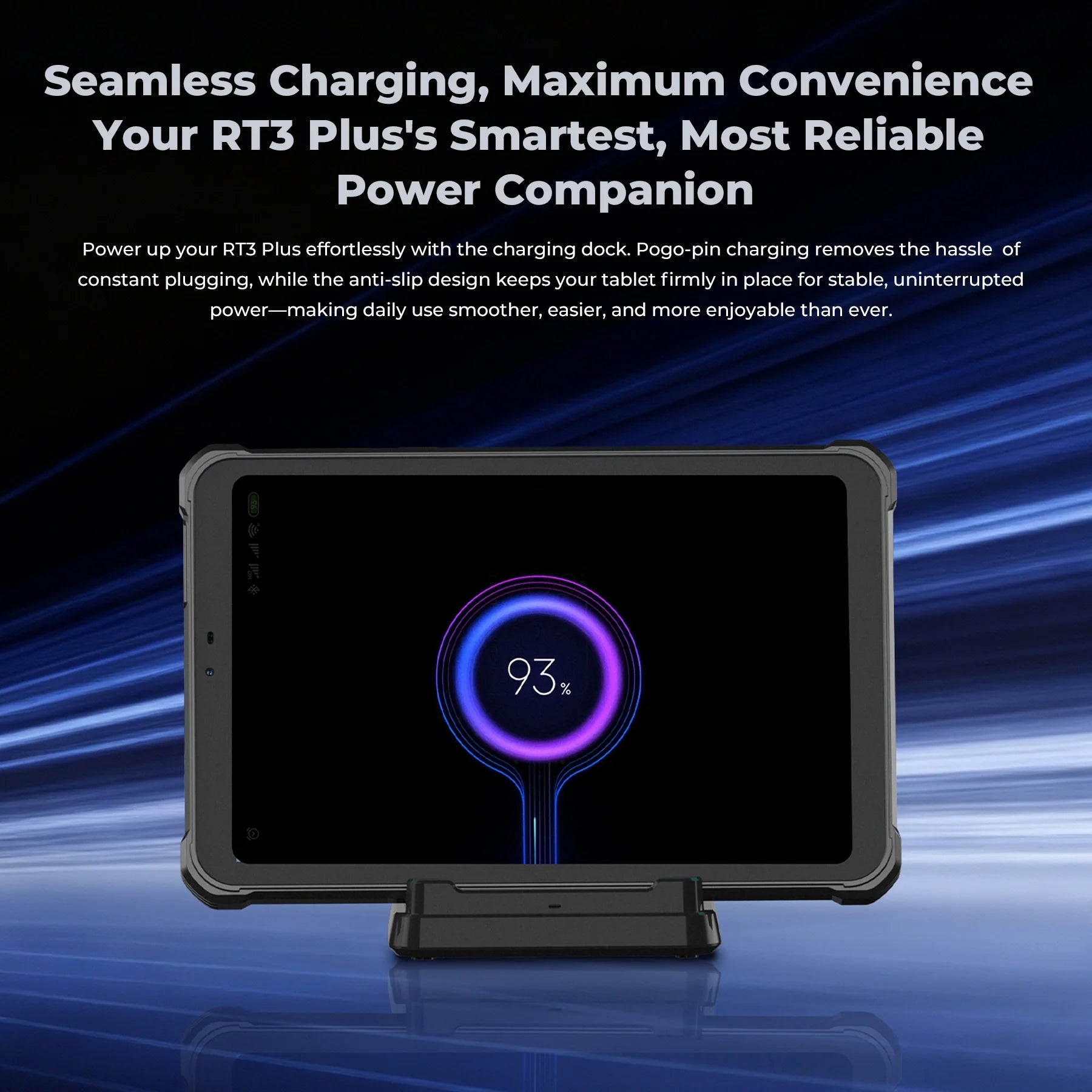 OUKITEL Charging Dock DC01 for RT3 Plus/WP61 Series