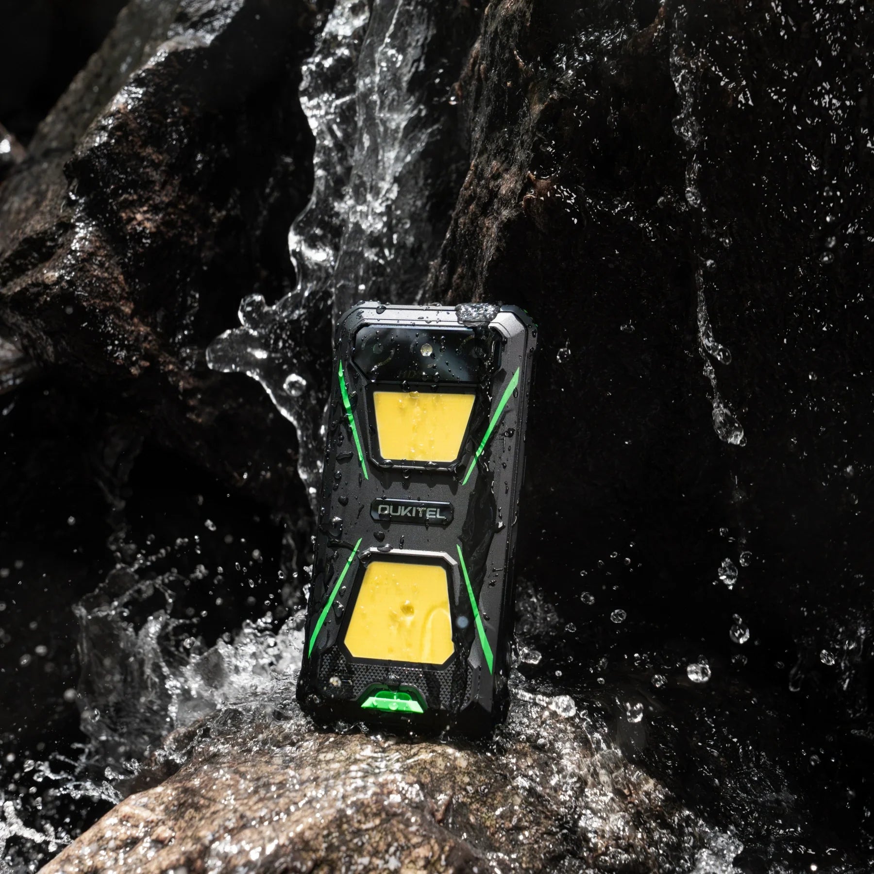 OUKITEL G5-EV 4G Rugged Phone 6 HD+ Display 6300mAh Big Battery 13MP Camera Camping Light Android 14(4GB+64GB)
