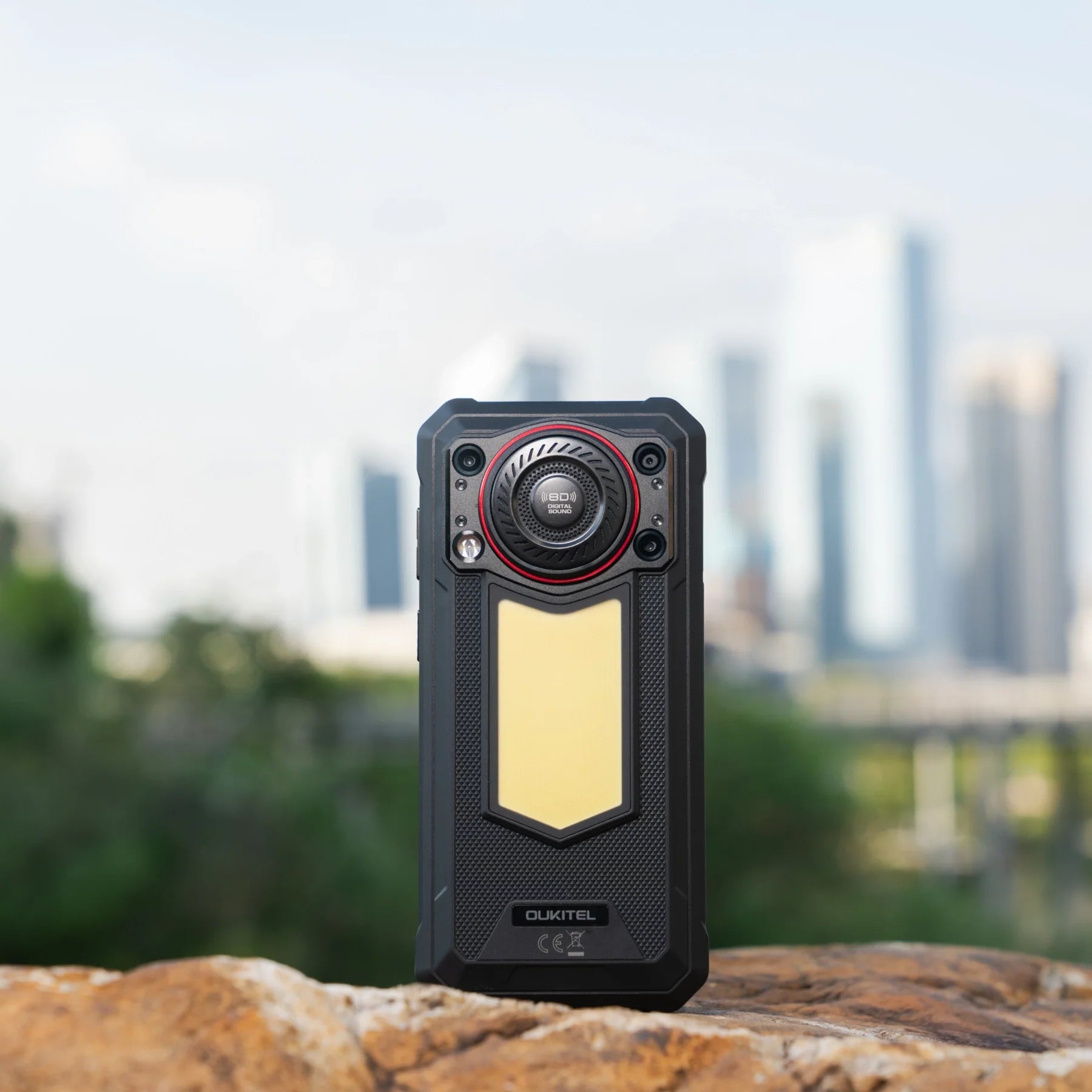 OUKITEL WP53 Pro 4G Rugged Phone 6.52'' FHD+ Display 11000mAh Big Battery 50MP Camera Camping Light Android 15(8GB+256GB NFC)