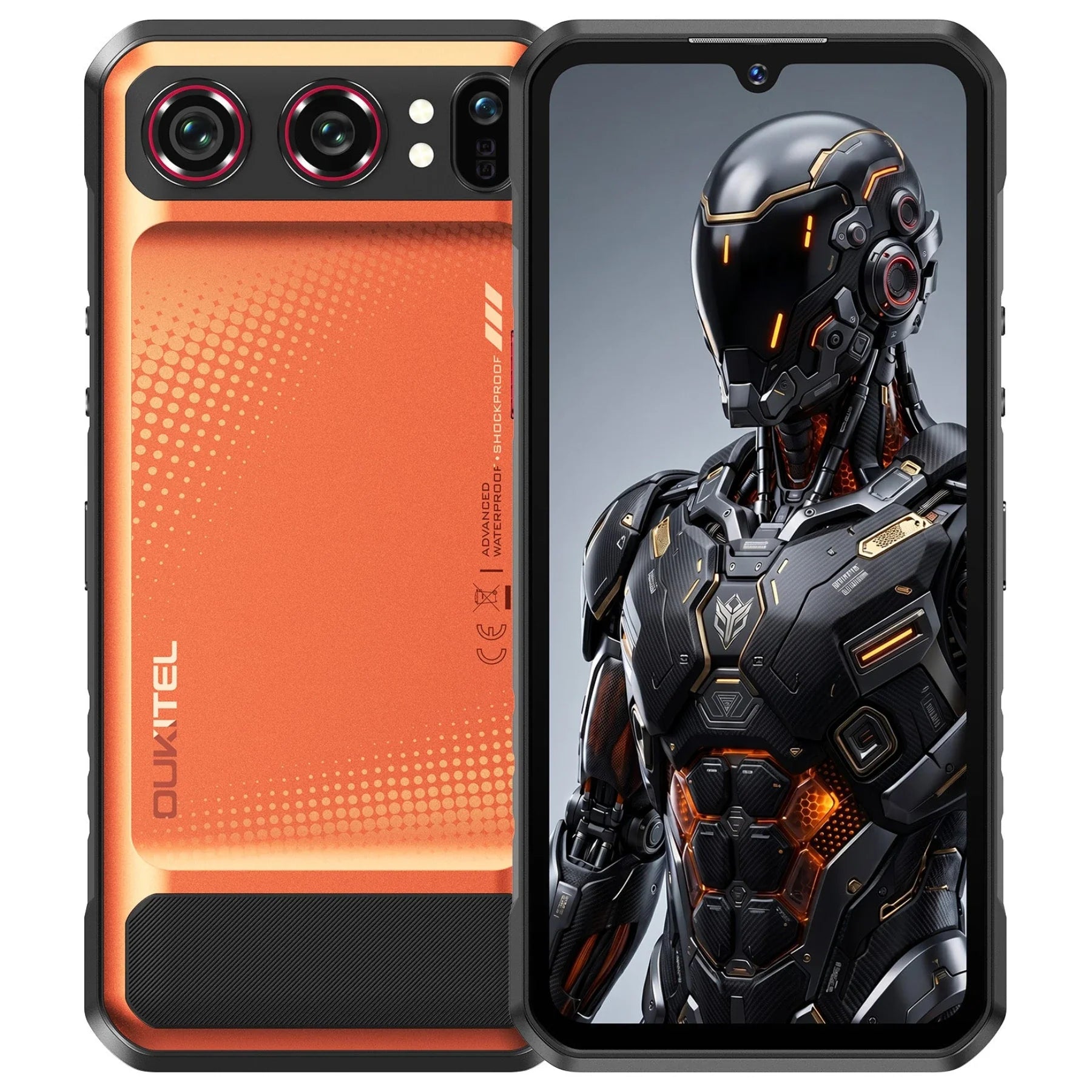 OUKITEL WP68 Air rugged phone in orange